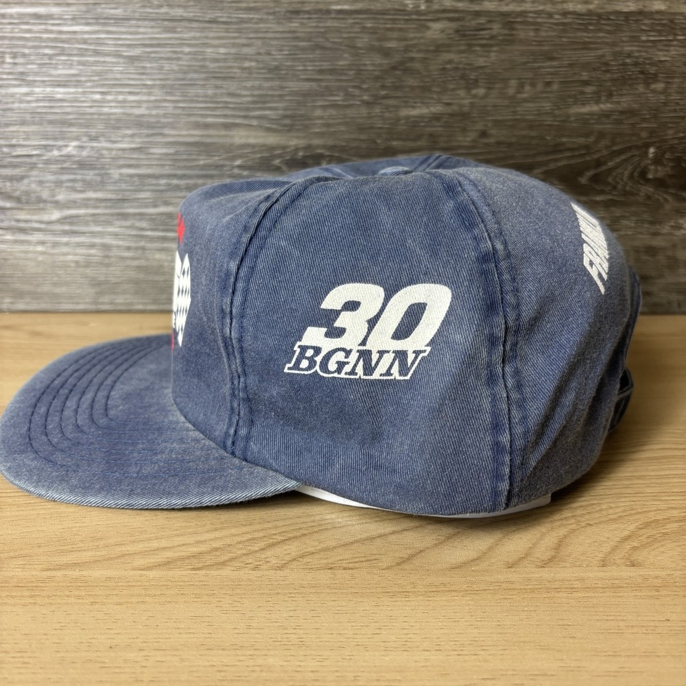 Vintage STA RITE Racing Hat Cap Strap Back Racing Mens Adjsutable - Picture 4 of 10
